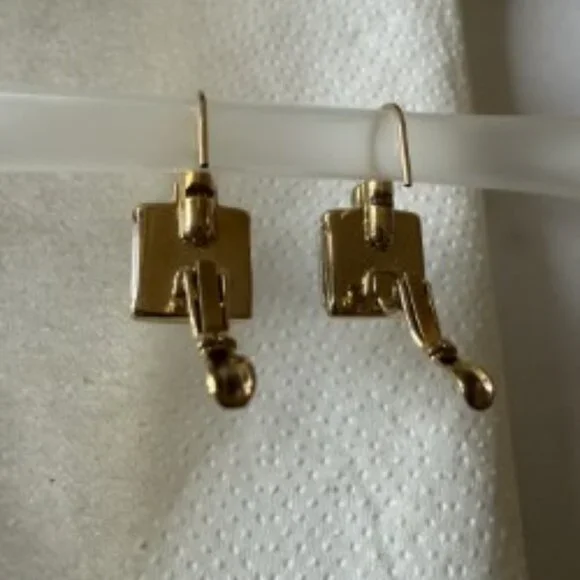 Gold-Tone/Silver-Tone Earrings - Picture 4 of 5